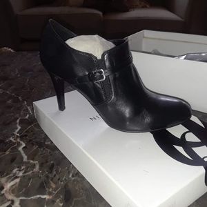Nine West Black Booties- Size 9